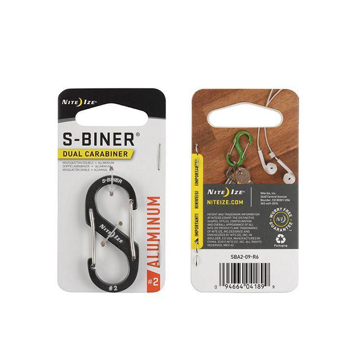 Nite Ize S-Biner® Dual Carabiner Aluminum 8字鋁扣