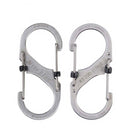 Nite Ize S-Biner® SlideLock® Stainless Steel 8字帶鎖不鏽鋼扣
