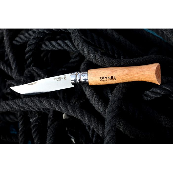 Opinel No. 10 Folding Knife Inox 10號不鏽鋼尖頭摺刀