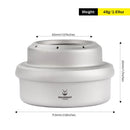 SilverAnt Ultralight Titanium Multi-Fuel Stove, Cross Stand & Windshield 鈦酒精爐連風擋及十字爐架