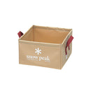 Snow Peak Camping Bucket FP-151R 方型軟式水桶