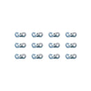 Snow Peak Aluminum Stopper 12pcs 鋁質營繩調節片 12片 R-038-1