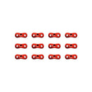 Snow Peak Aluminum Stopper Red 12pcs 鋁質營繩調節片 12片 R-050-1