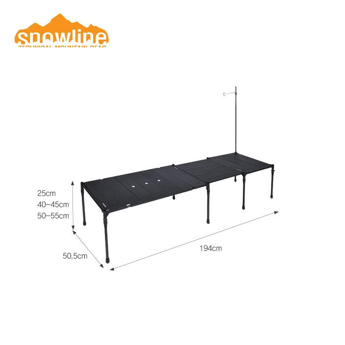 Snowline Cube System Table Plus+ 戶外家庭露營桌套裝