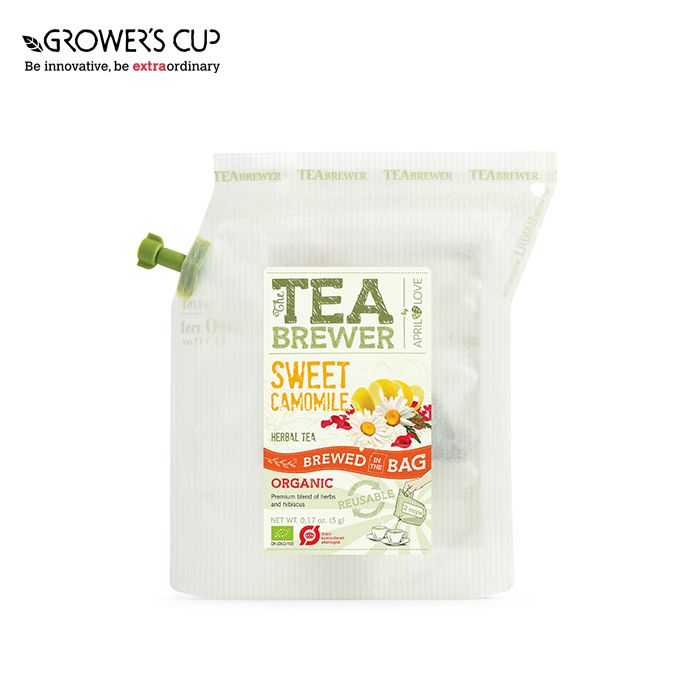 April Love The TeaBrewer - Sweet Camomile Organic 隨身茶包 戶外茶包 露營茶包 (有機洋甘菊)