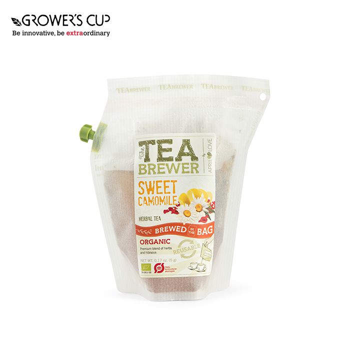 April Love The TeaBrewer - Sweet Camomile Organic 隨身茶包 戶外茶包 露營茶包 (有機洋甘菊)