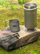 VARGO Titanium BOT Bottle POT T-427  鈦合金超輕量水杯烹煮鍋