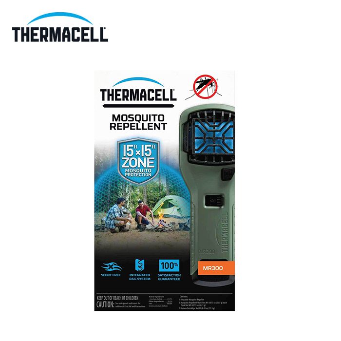 Thermacell Portable Mosquito Repeller MR300 戶外便攜驅蚊機 (連4小時驅蚊片3片及12小時燃料1支)