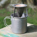 VARGO Titanium Travel Coffee Filter 攜帶型鈦金屬製咖啡濾杯