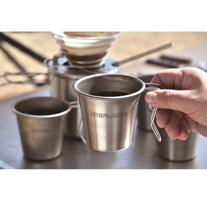 UNIFLAME TITAN MUG 260ml 2個セット Amazon.com : MSR Titan Ultralight Titanium Camping Cup