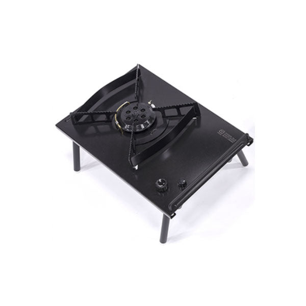 IGTガスコンロ黒 GASWARE POWER PLATE STOVE No.6 Gasware Power Plate Stove No.6